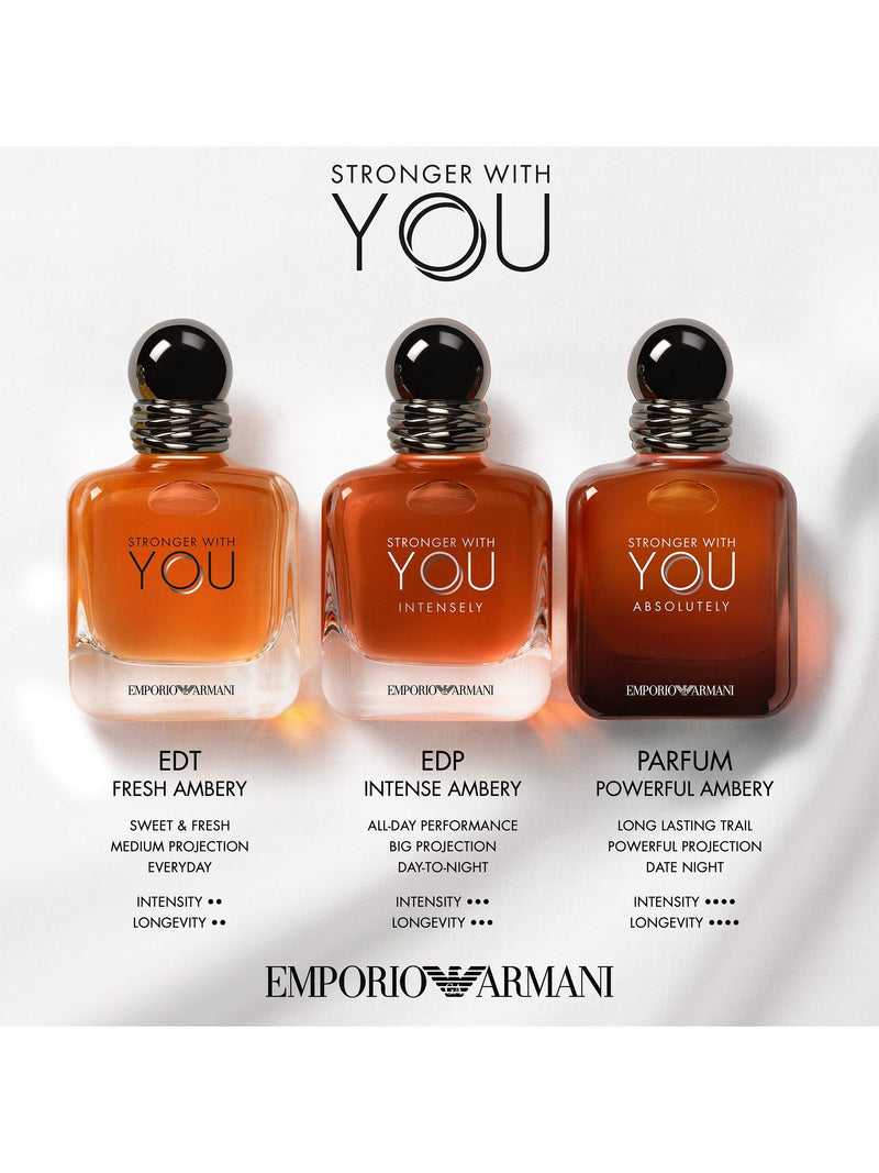 Emporio Armani Stronger With You men fragrance 50ml - British product