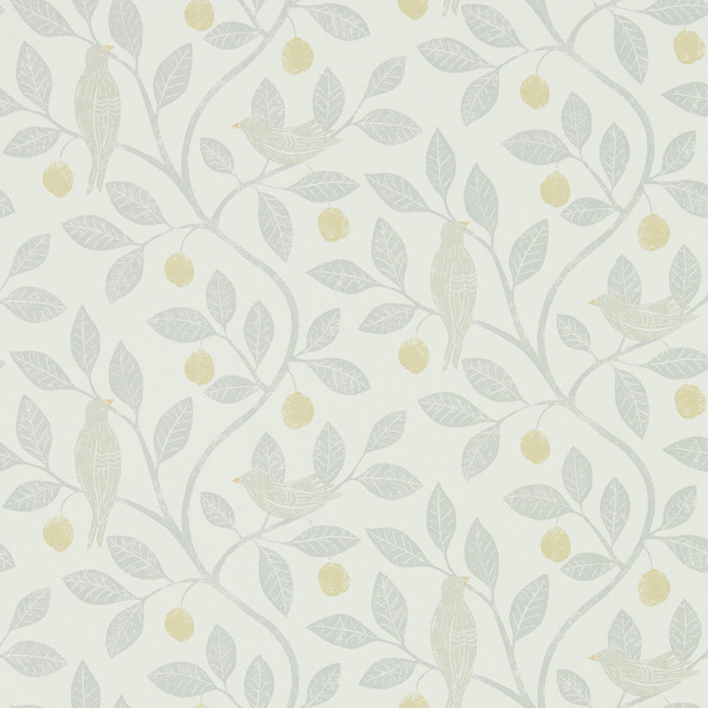 Sanderson Damson Tree wallpaper design (British brand)