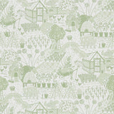 Sanderson The Allotment Wallpaper (British brand)