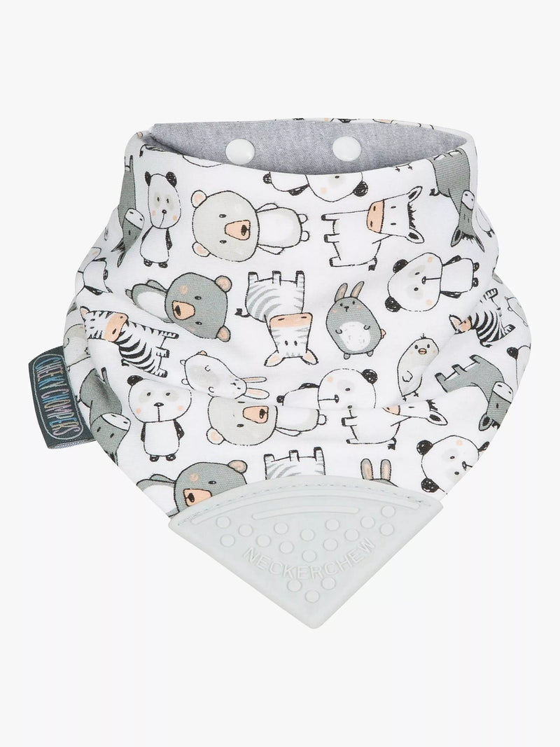 Cheeky Chompers teething dribble bib Panda Pals - British product