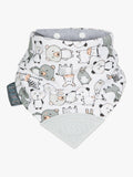 Cheeky Chompers teething dribble bib Panda Pals - British product