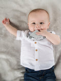 Cheeky Chompers teething dribble bib Panda Pals - British product