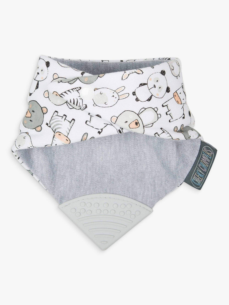 Cheeky Chompers teething dribble bib Panda Pals - British product