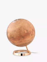 John Lewis National Geographic Mars Illuminated Globe Red 30cm- Buy online at McGrocer