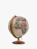Nova Rico Colombo illuminated globe 30cm walnut pedestal, imported from the UK