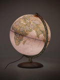 National Geographic Executive Brass Edge Globe, Brown, 30cm, imported from the UK