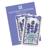 Textile Heritage Victorian Lavender Sachet counted cross stitch kit - British product