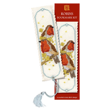 Textile Heritage robin cross stitch bookmark kit (British brand)