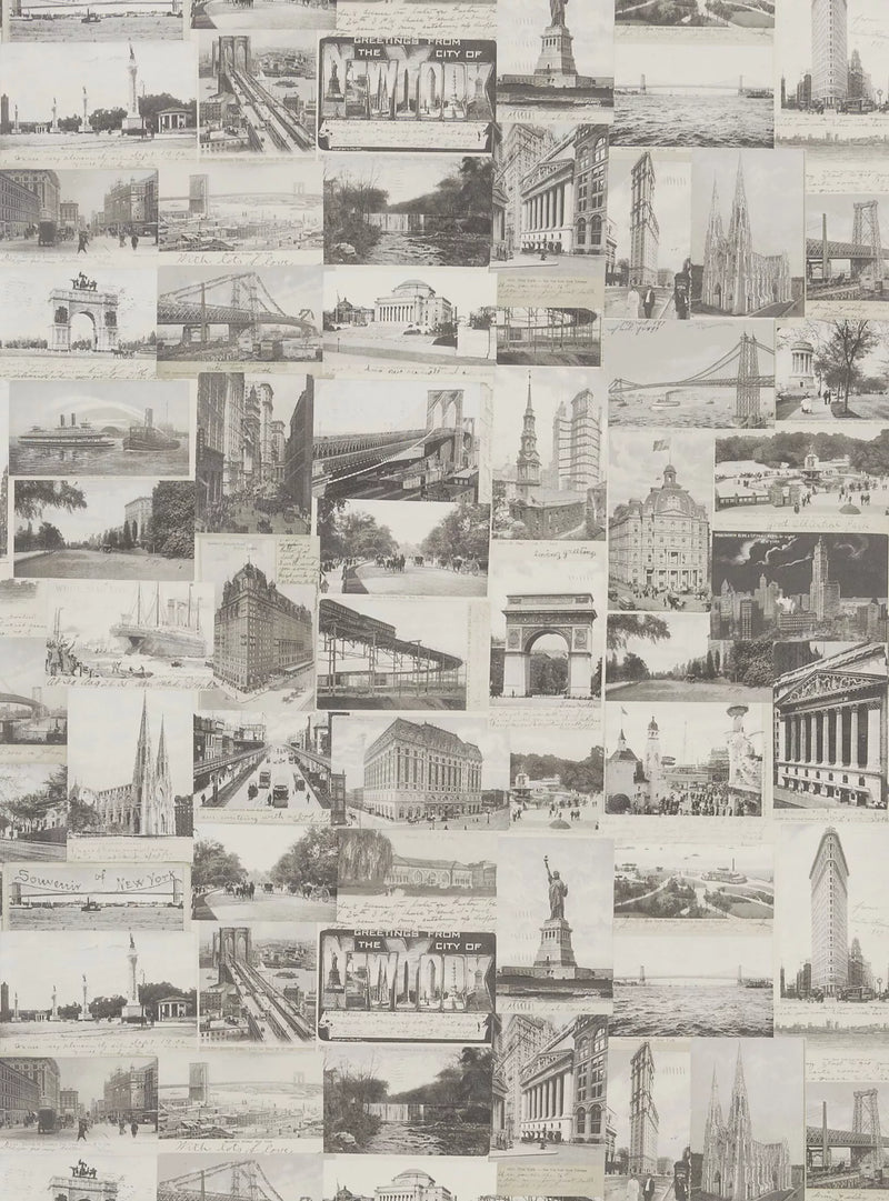 Ralph Lauren New York Postcard Wallpaper L10m x W68.5cm