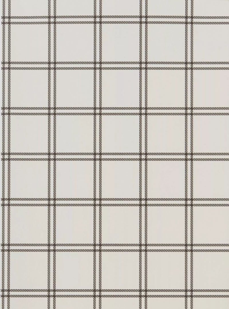 Ralph Lauren Shipley Windowpane wallpaper 10m x 68.5cm (British brand)
