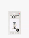 TOFT Romeo the Schnauzer crochet kit, UK version