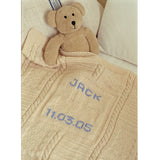 Sirdar baby blanket knitting pattern - (British brand)
