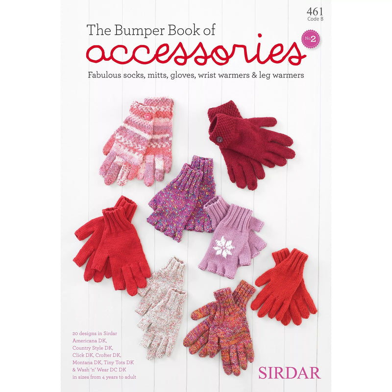 Sirdar Bumper Book of Accessories knitting pattern book (British brand)