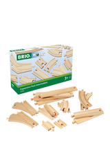 John Lewis BRIO World Railway Track Expansion Pack Intermediate FSC-Certified Beech- Buy online at McGrocer