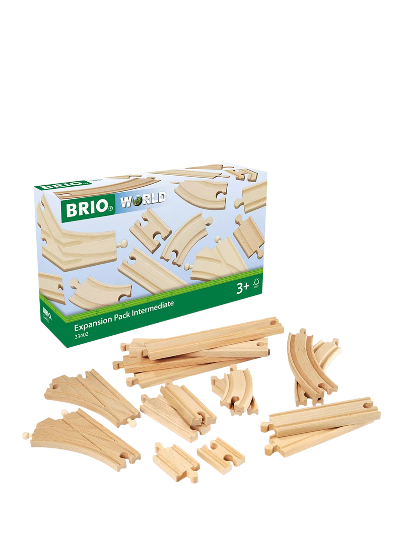 BRIO railway track expansion pack intermediate 16 pieces - British product