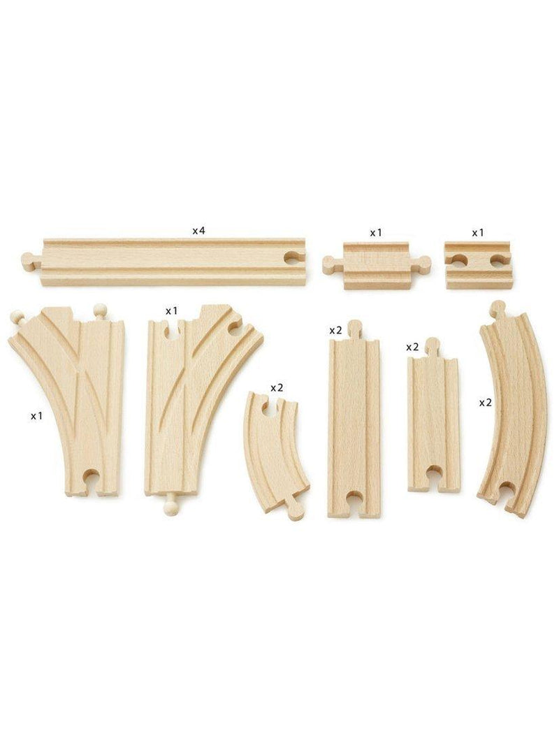 BRIO railway track expansion pack intermediate 16 pieces - British product