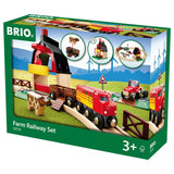 John Lewis BRIO World Farm Railway Set FSC-Certified (Beech)- Buy online at McGrocer
