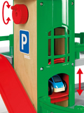 BRIO World Parking Garage wooden playset, UK version