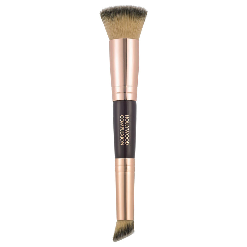 Charlotte Tilbury dual-head contour makeup brush - British product