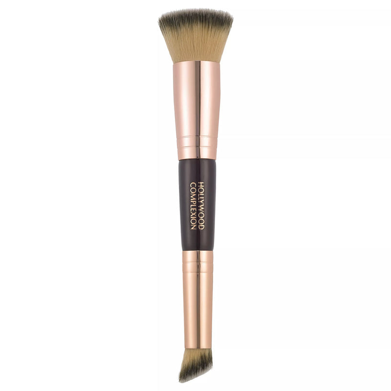 Charlotte Tilbury dual-head contour makeup brush - British product