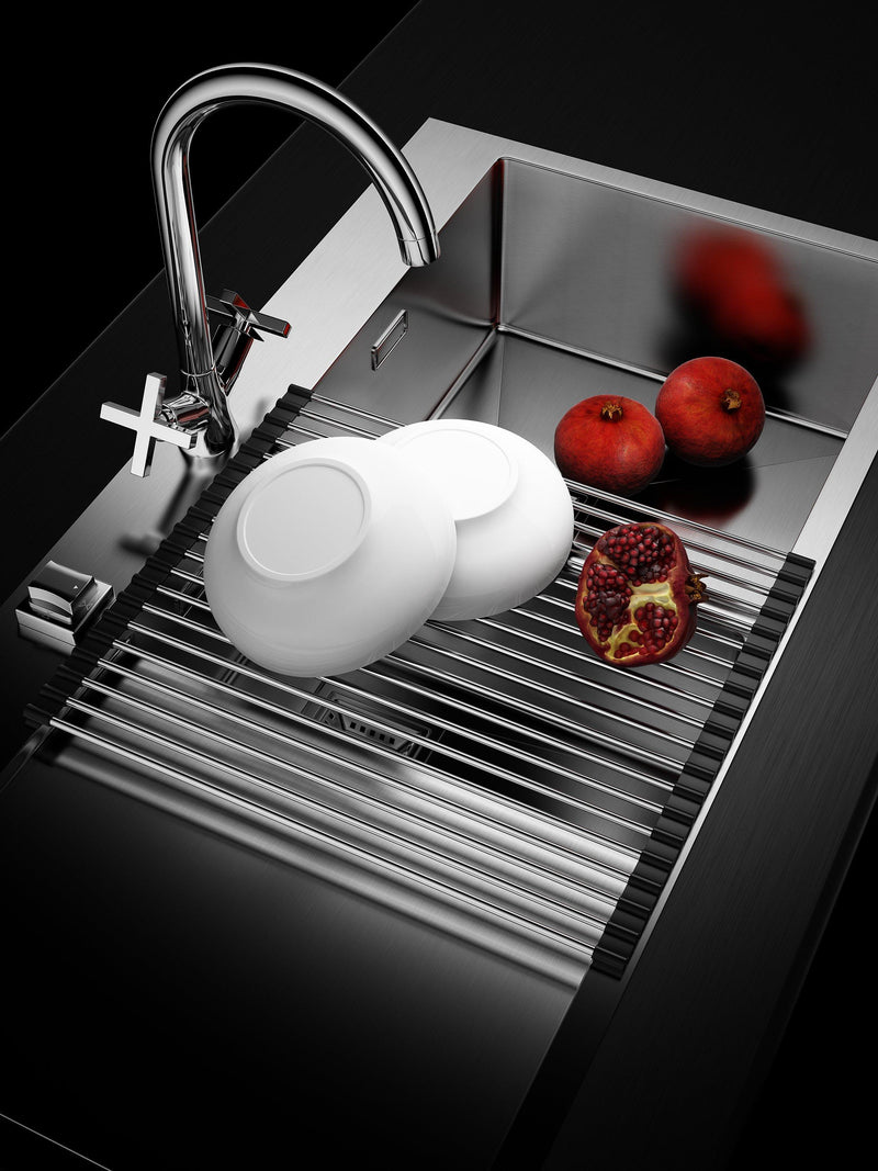 Clearwater stainless steel kitchen sink folding mat - British product