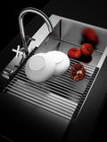 Clearwater stainless steel kitchen sink folding mat - British product