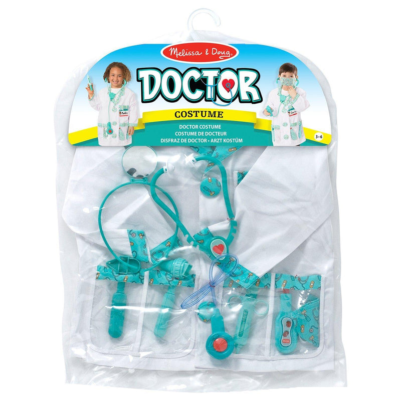 Melissa & Doug doctor children's costume 3-6 years (British brand)