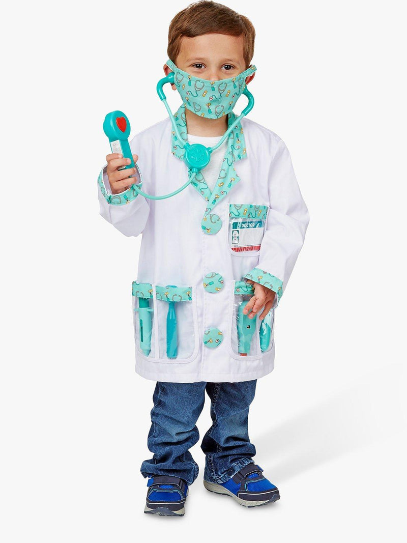 Melissa & Doug doctor children's costume 3-6 years (British brand)