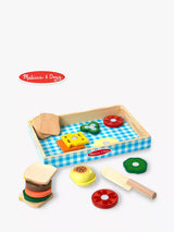 John Lewis Melissa & Doug Wooden Sandwich Set Pretend Play Toy- Buy online at McGrocer