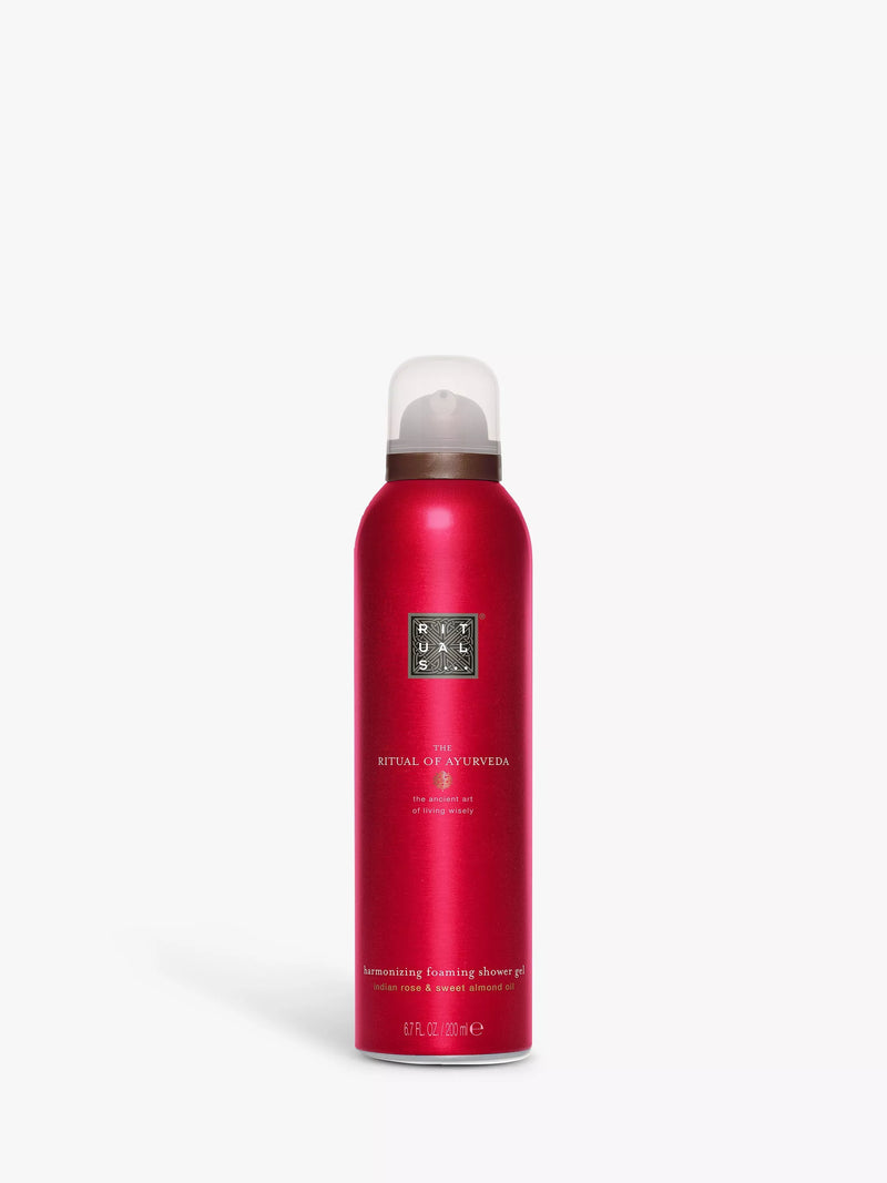 Rituals Ayurvedic Harmonizing Foaming Shower Gel 200ml, imported from the UK