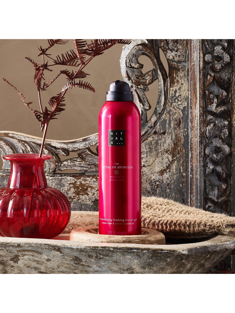 Rituals Ayurvedic Harmonizing Foaming Shower Gel 200ml, imported from the UK