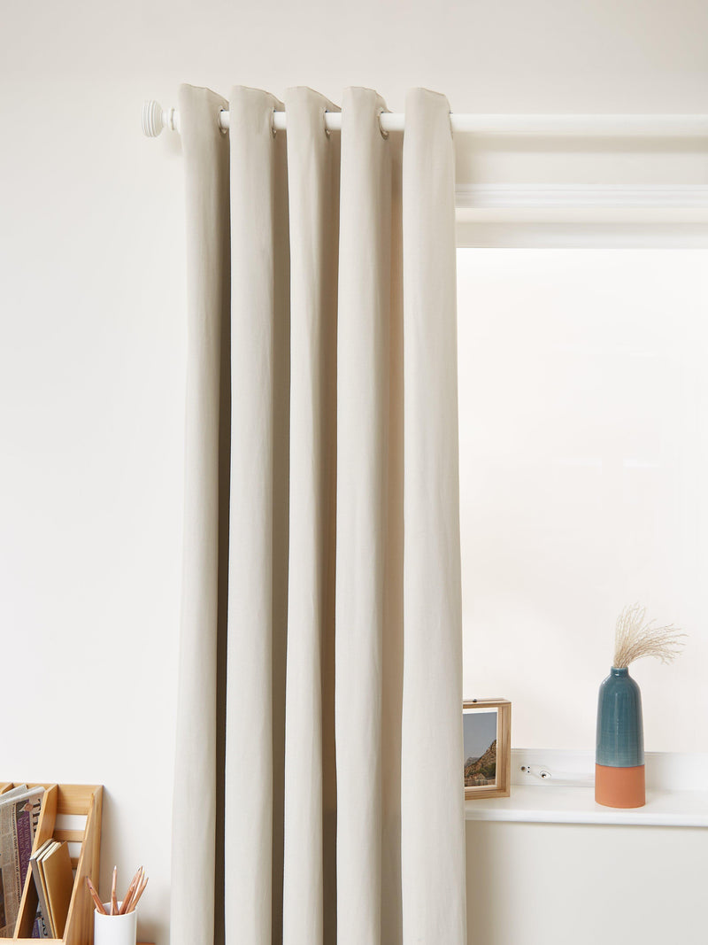 John Lewis Arlo Lined Eyelet Curtains, UK version