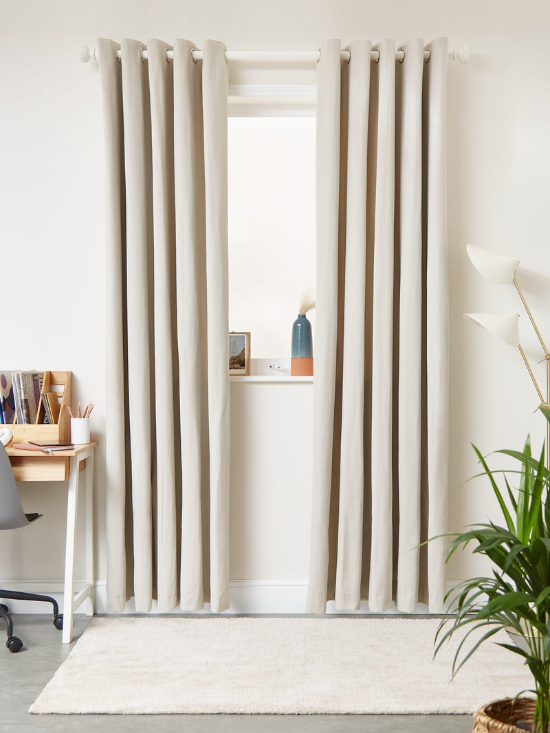 John Lewis Arlo Lined Eyelet Curtains, UK version