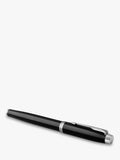 PARKER rollerball pen black chrome trim, imported from the UK