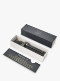 Parker IM Premium Chiselled Rollerball Pen in Black, imported from the UK