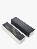 Parker IM Premium Chiselled Rollerball Pen in Black, imported from the UK