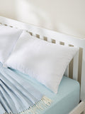 John Lewis standard firm pillow with synthetic clusterfibre filling, UK version
