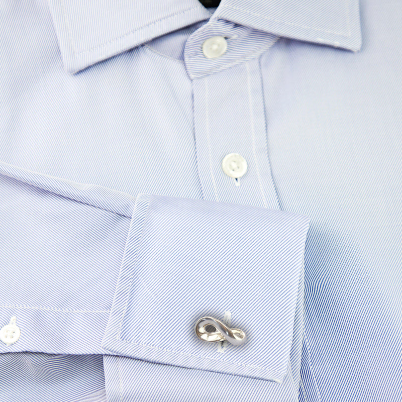 Georg Jensen Infinity Cufflinks in silver, imported from the UK