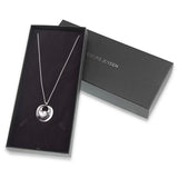 Georg Jensen Hidden Heart pendant necklace sterling silver - British product