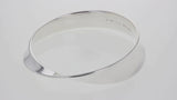 Georg Jensen Möbius sterling silver bangle size M/L - British product