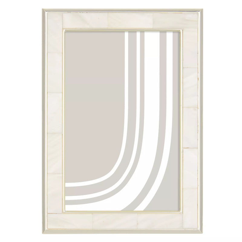 John Lewis mother of pearl photo frame, silver, UK version