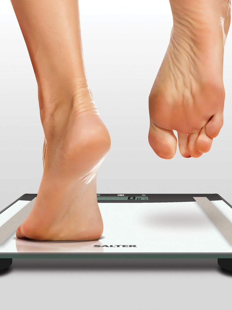 Salter body analyser bathroom scale glass (British brand)
