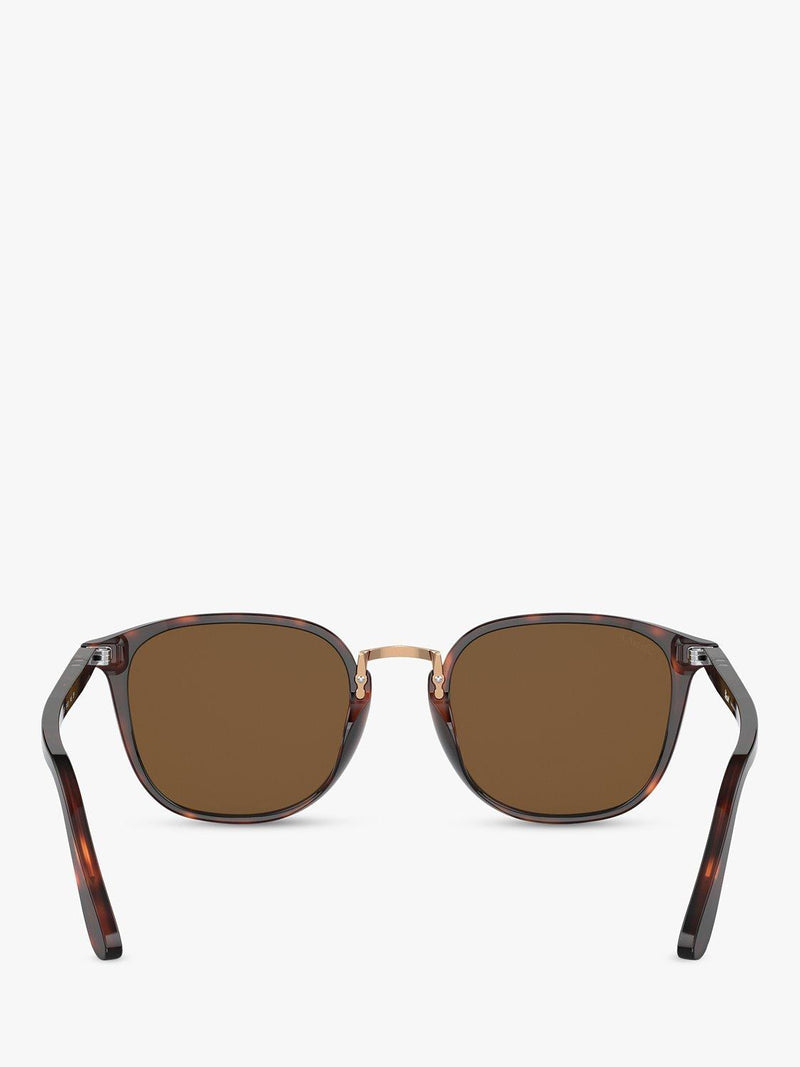 Persol PO3186S polarised square sunglasses 53mm, imported from the UK