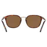 Persol PO3186S polarised square sunglasses 53mm, imported from the UK