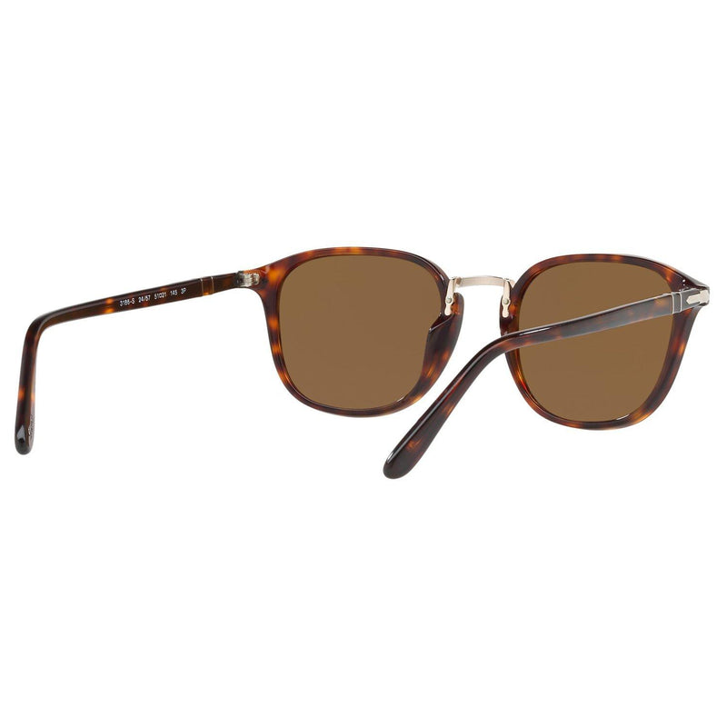 Persol PO3186S polarised square sunglasses 53mm, imported from the UK