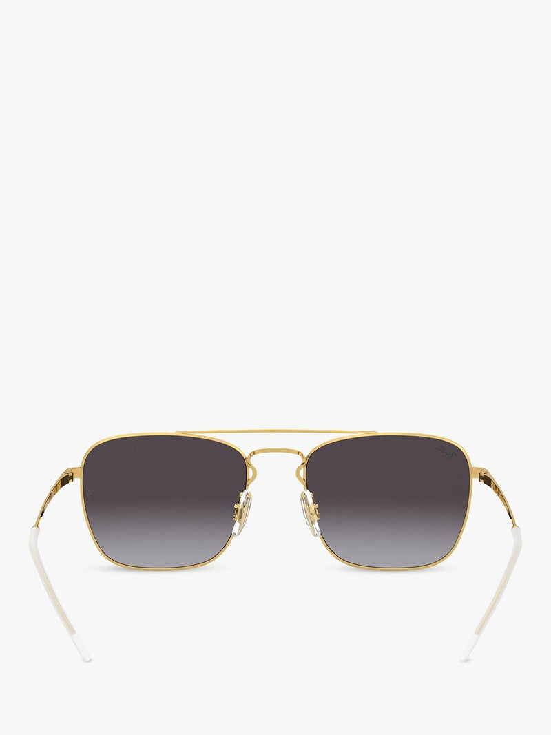 Ray-Ban men's square sunglasses gradient lens 55mm, UK version