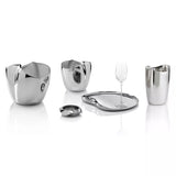 Robert Welch double-walled stainless steel wine cooler for single bottle, imported from the UK