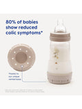MAM Easy Start anti-colic baby bottle set with soother, UK version