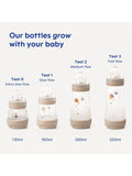 MAM Easy Start anti-colic baby bottle set with soother, UK version