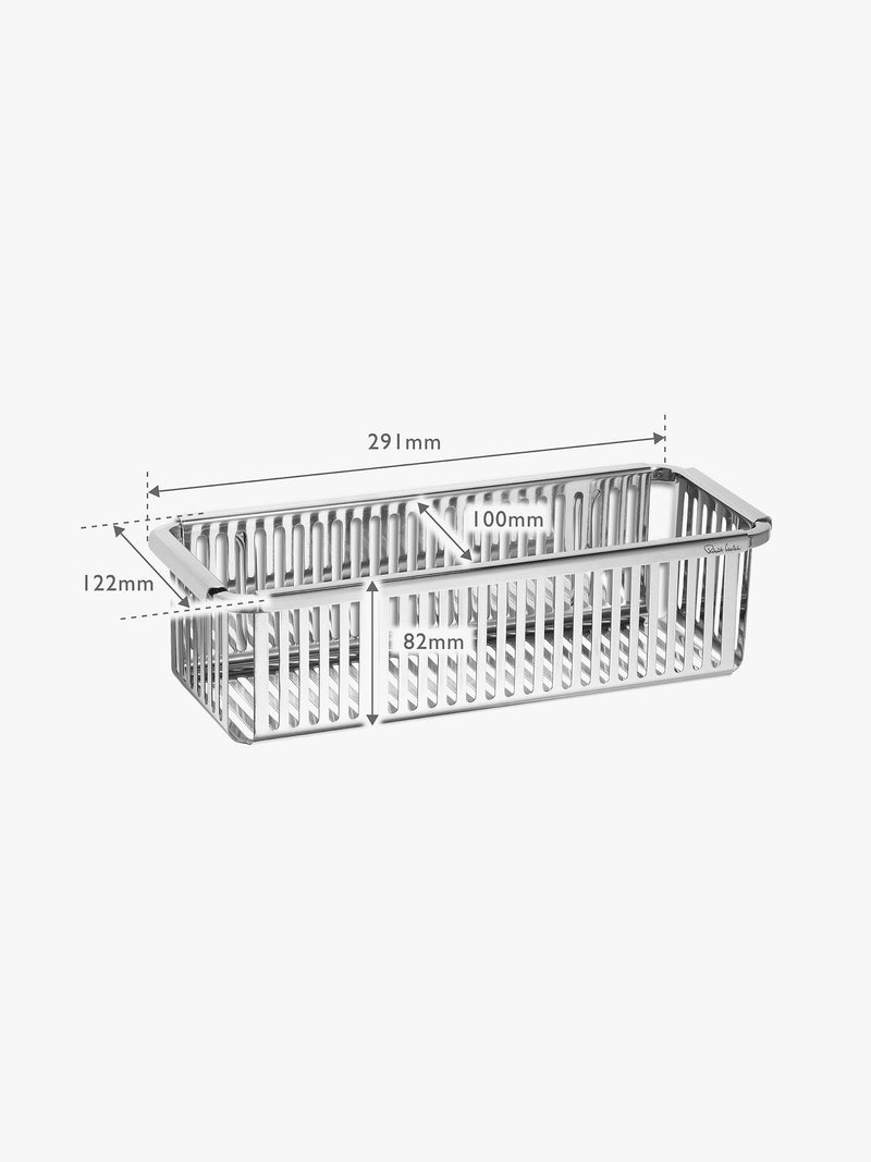 Robert Welch Burford single shower basket - British product